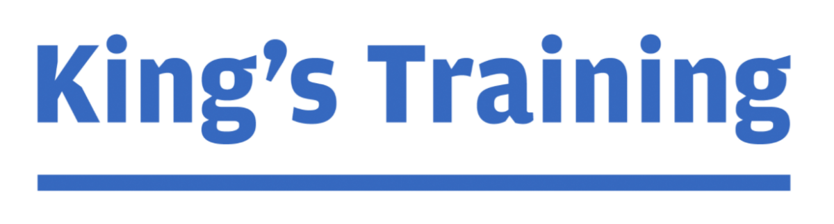 logo kingstraining azul
