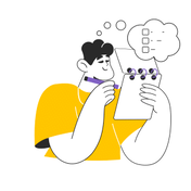 Ilustración animada de una lista de verificación