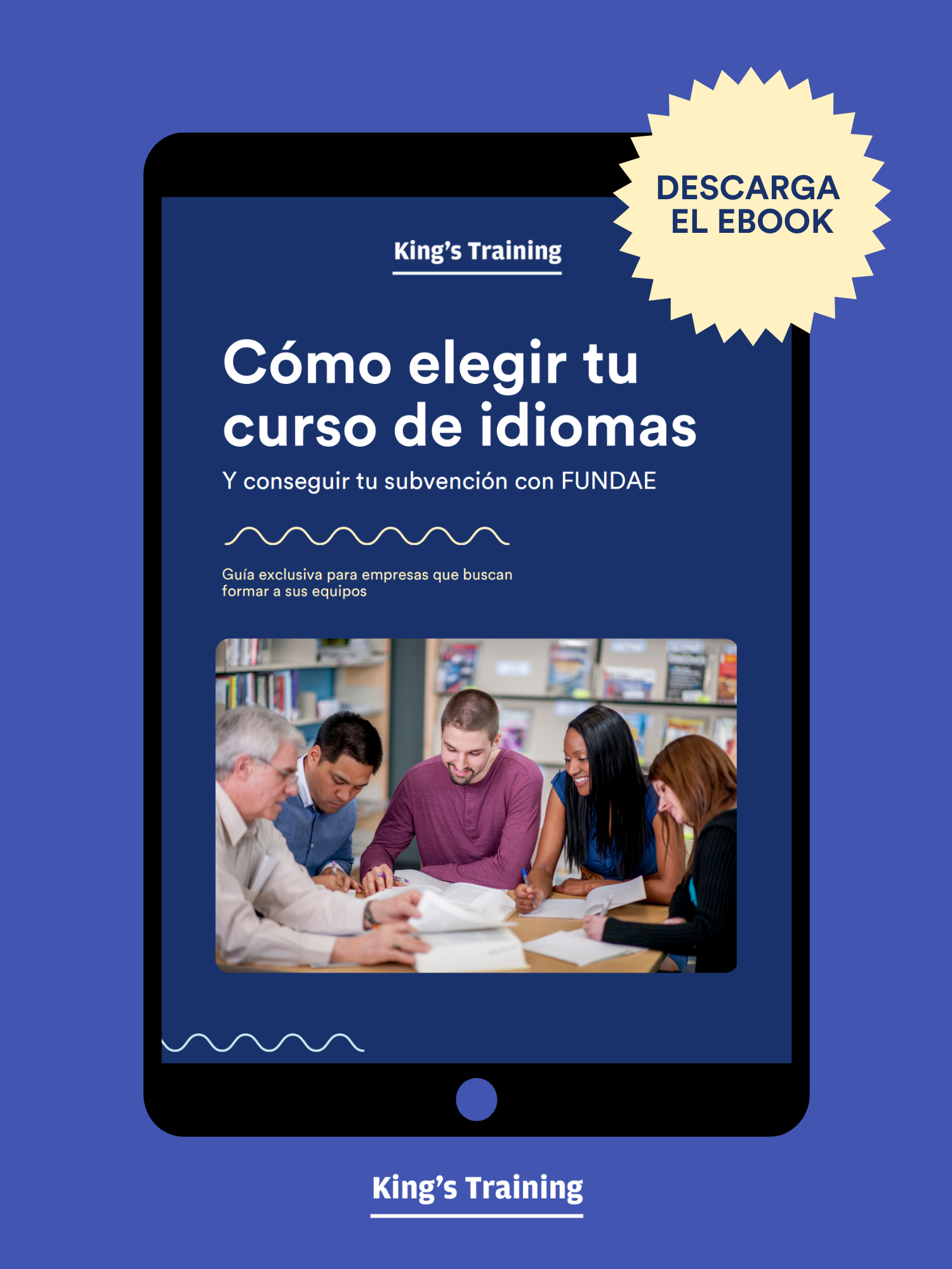 ebook para escoger cómo un curso de idiomas